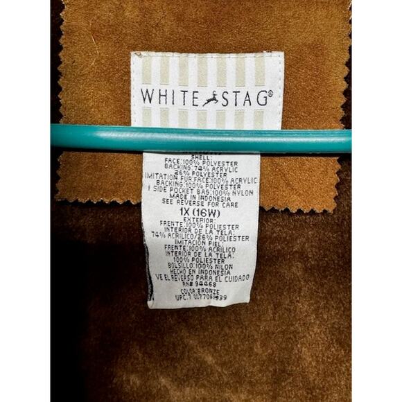 Vintage "White Stag" Brown Coat Women's Size 1X 16W - Picture 6 of 9
